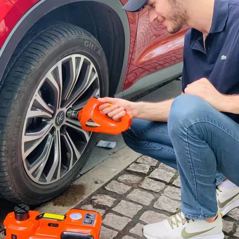 Portable Electric Car Jack Supplier - 12v Dc Hydraulic 5t