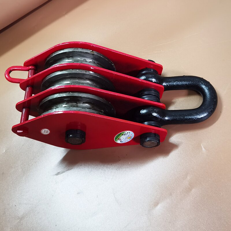 Snatch Pulley Manufacturer - Heavy Duty Double Sheave