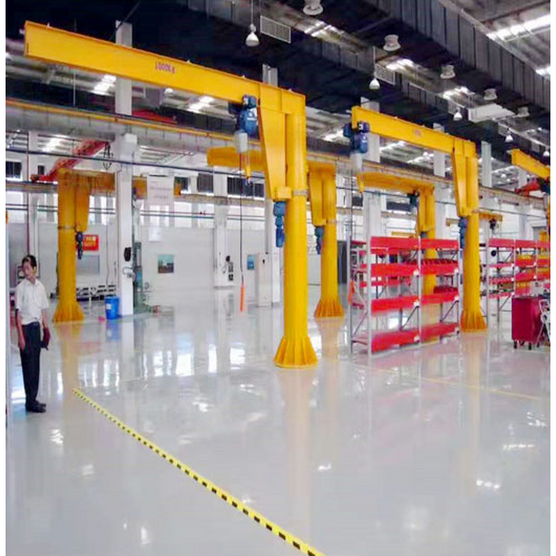 Free Standing Jib Crane Supplier - New Design 5T with Hoist