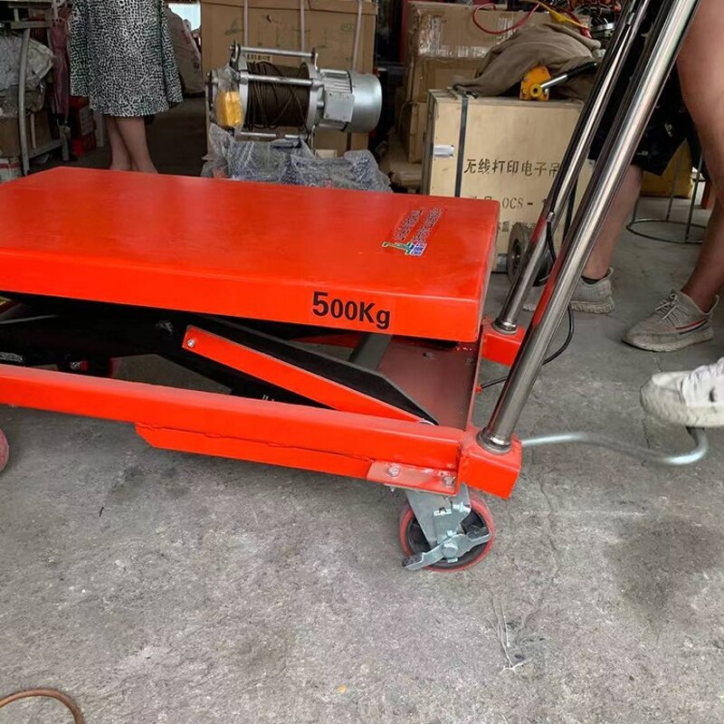 Mobile Scissor Lift Table Supplier - Manual Hydraulic Truck