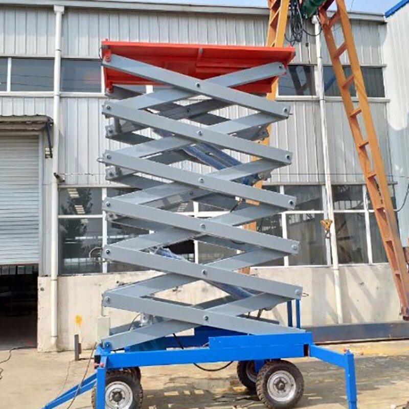 Mobile Track Lift Platform Manufacturer - Hydraulic 12m with Ce