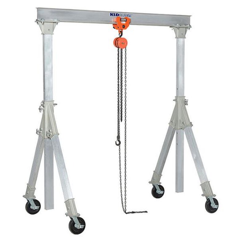 Aluminum Gantry Crane Supplier - 1-5t Light Movable Portable
