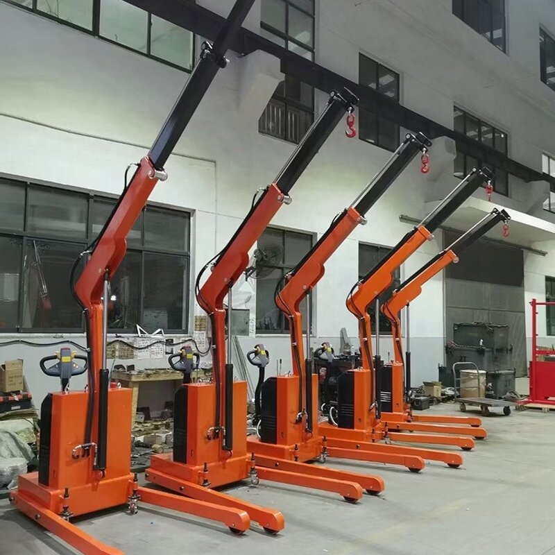 Electric Mobile Crane Manufacturer - China 1 Ton Extended