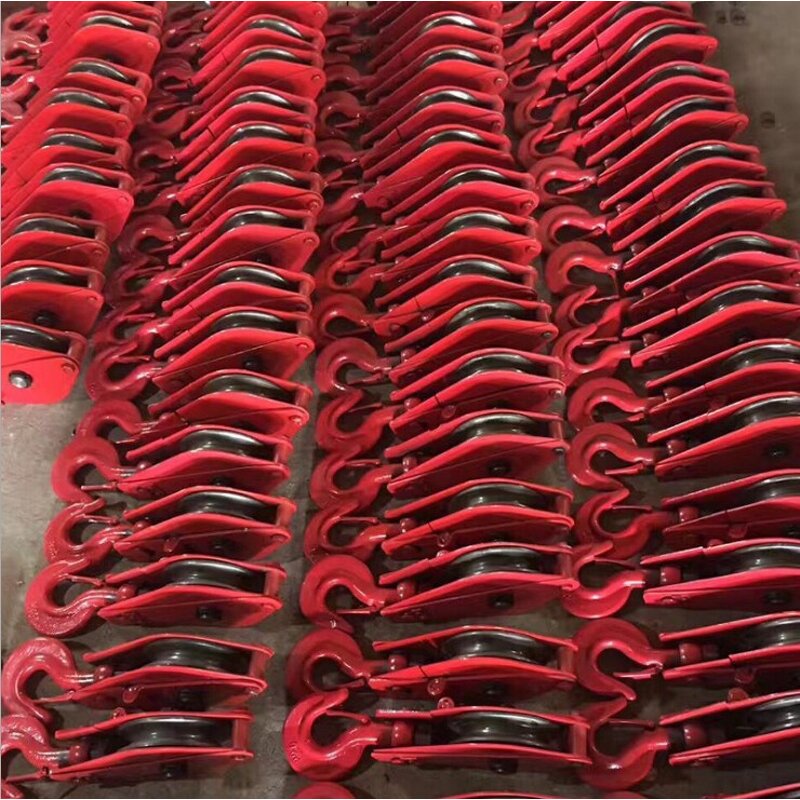 Snatch Pulley Manufacturer - Heavy Duty Double Sheave