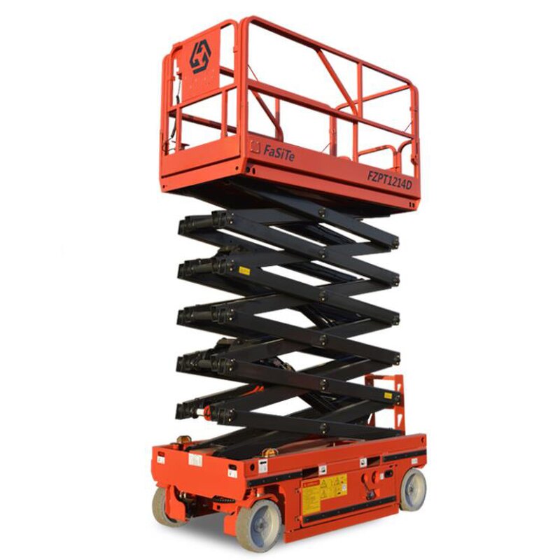 Mobile Track Lift Platform Manufacturer - Hydraulic 12m with Ce