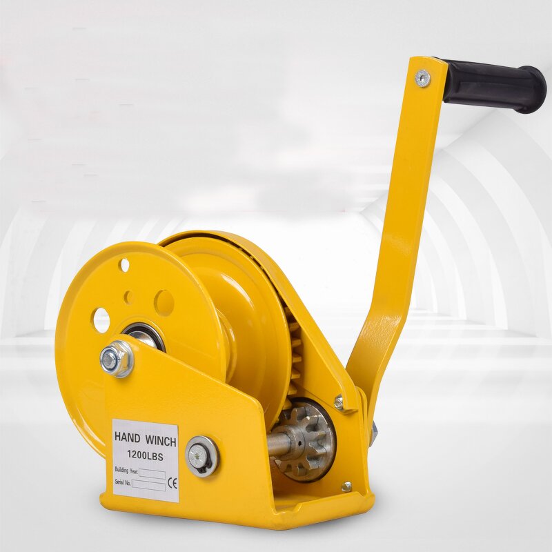 Ratchet Worm Gear Winch Supplier - 1200-2600lbs Portable with