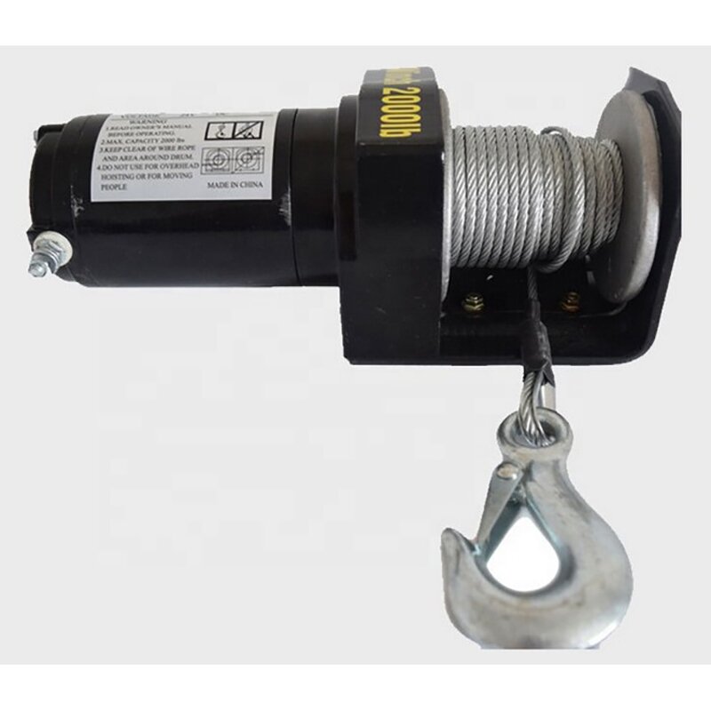 Electric Wire Rope Winch Manufacturer - High Quality 12v 24v