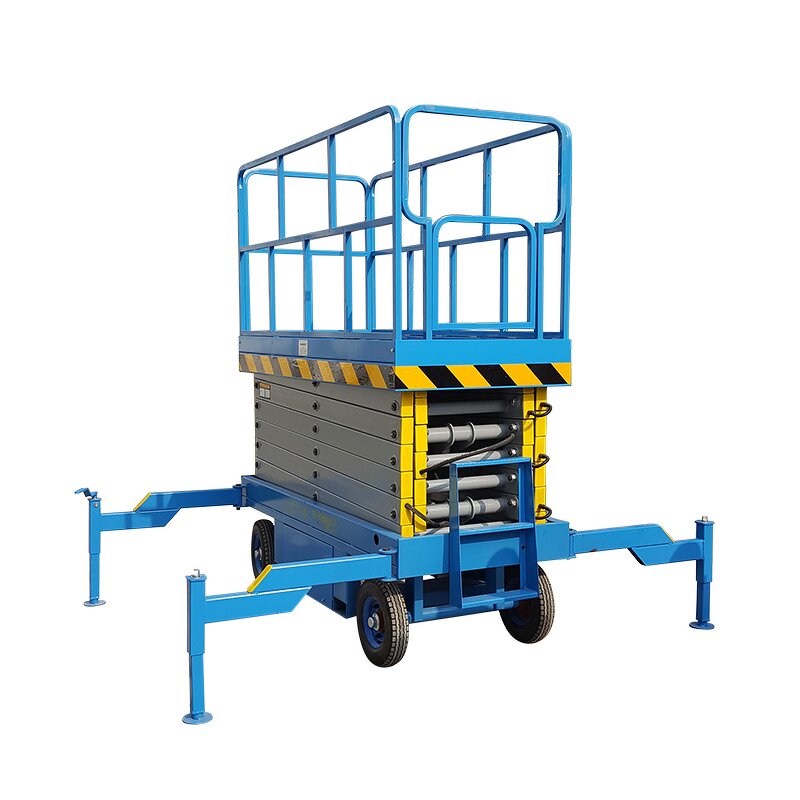 Mobile Track Lift Platform Manufacturer - Hydraulic 12m with Ce