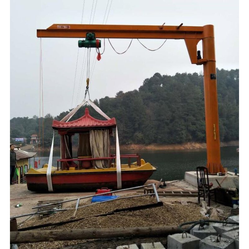Electric Hoist Jib Crane Supplier - 5 Ton 360 Degree Rotating