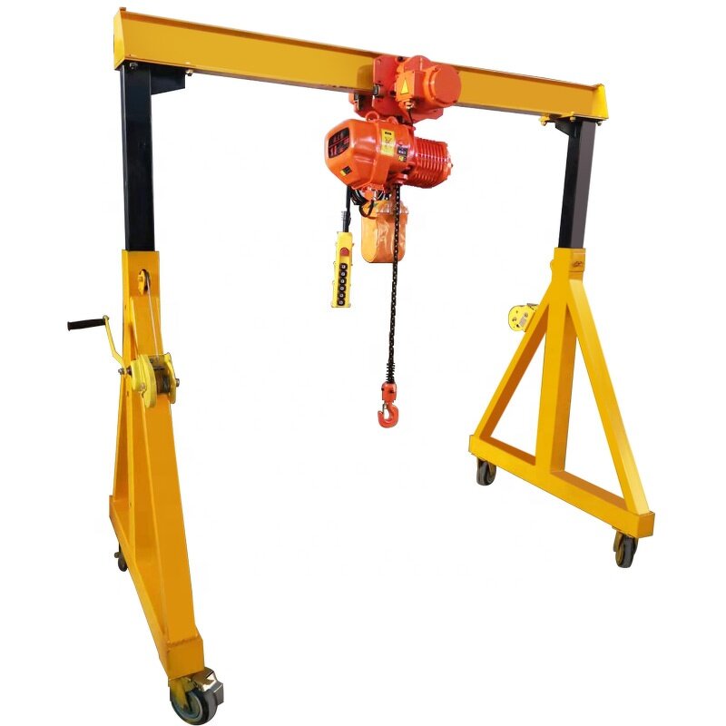 Mobile Gantry Crane Manufacturer - Small Mini Portable 1-10t