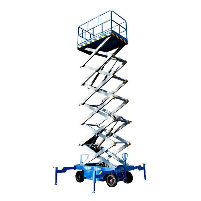 Mobile Track Lift Platform Manufacturer - Hydraulic 12m with Ce