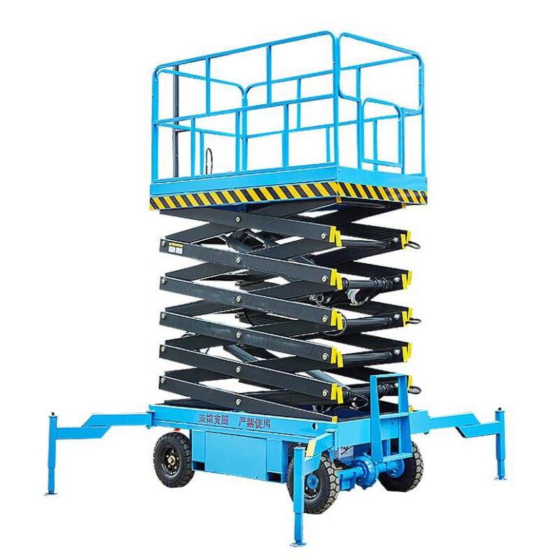 Mobile Track Lift Platform Manufacturer - Hydraulic 12m with Ce
