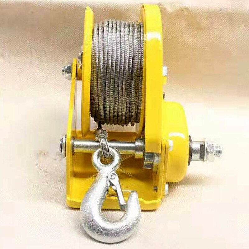 Ratchet Worm Gear Winch Supplier - 1200-2600lbs Portable with