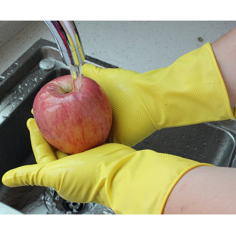 Rubber Gloves Manufacturer - Waterproof Household Garden Flower Cleaning