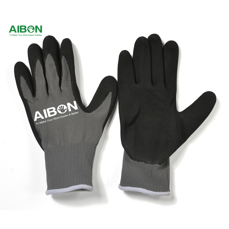 Nitrile Work Gloves Manufacturer - 13 Gauge Polyester Nylon Foam Coated Gloves