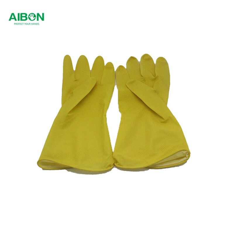 Kitchen Cleaning Gloves Manufacturer - Waterproof Reusable Natural Rubber Latex