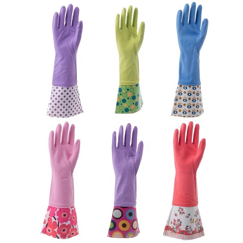 Household Cleaning Gloves Manufacturer - Long Cuff Waterproof Durable Thick Latex