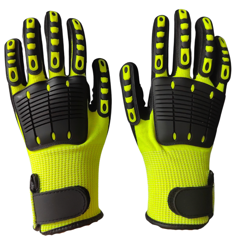 Safety Working Gloves Manufacturer - Anti Vibration Impact Resistant Hppe