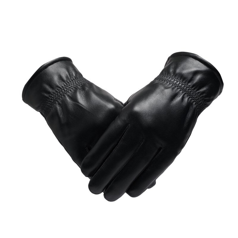 Winter Gloves Manufacturer - Customized Fur Cuff PU Leather Touch Screen