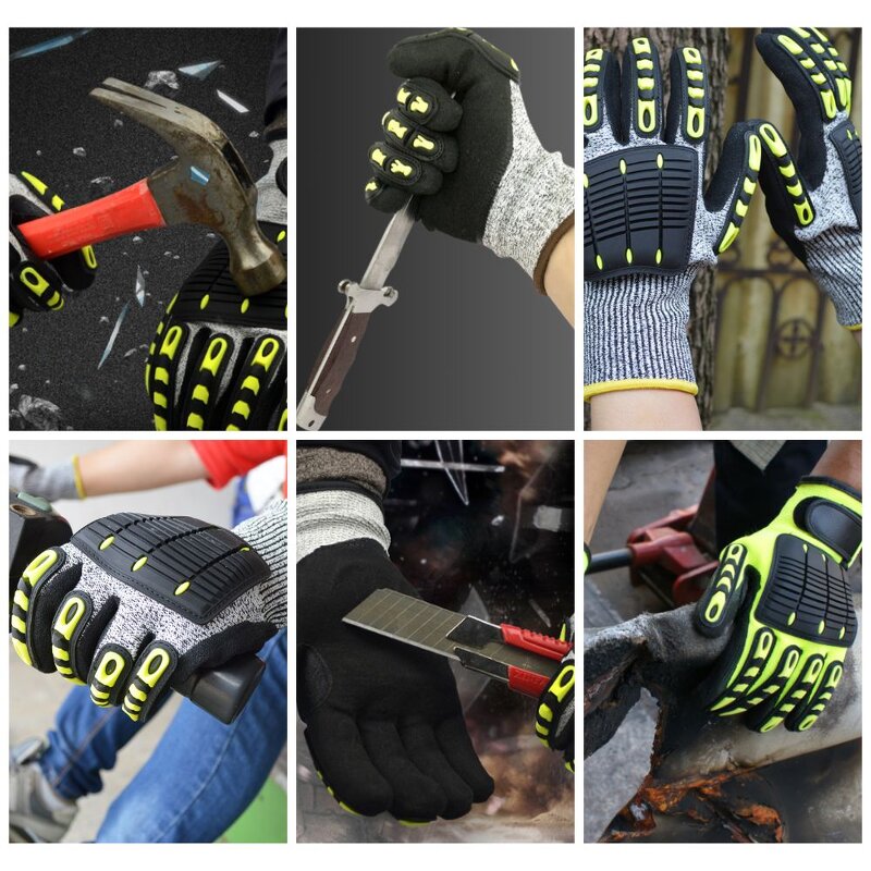 Work Safety Gloves Manufacturer - New Design Cut Impact Resistant Ironclad