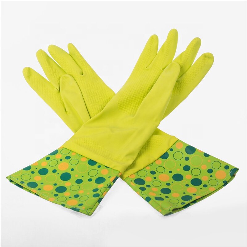 Household Cleaning Gloves Manufacturer - Long Cuff Waterproof Durable Thick Latex