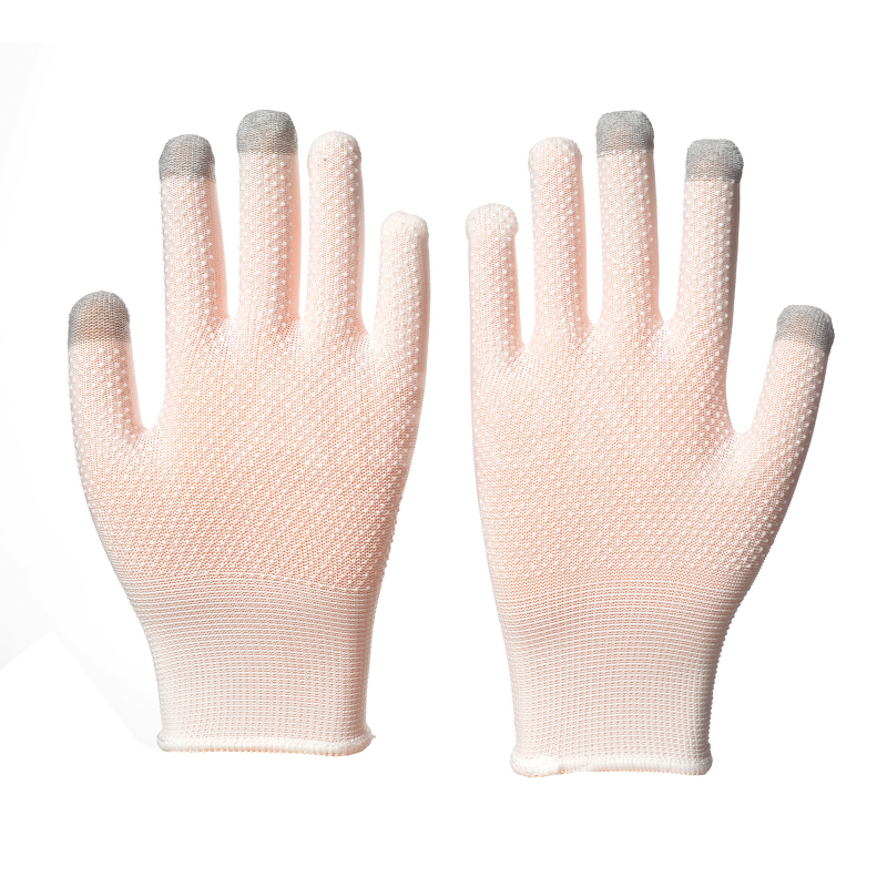 Safety Gloves Manufacturer - Orange Impact Cut Resistant Uncoated Nylon