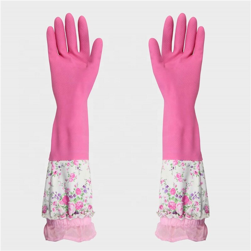 Household Cleaning Gloves Manufacturer - Long Cuff Waterproof Durable Thick Latex