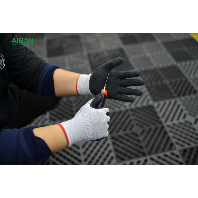 Cut Resistant Gloves Manufacturer - PU Palm Coated Level 5 Safety Gloves