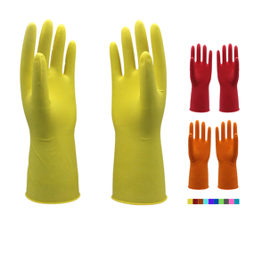 Latex Household Gloves Manufacturer - Reusable Kitchen Cleaning Waterproof Gloves