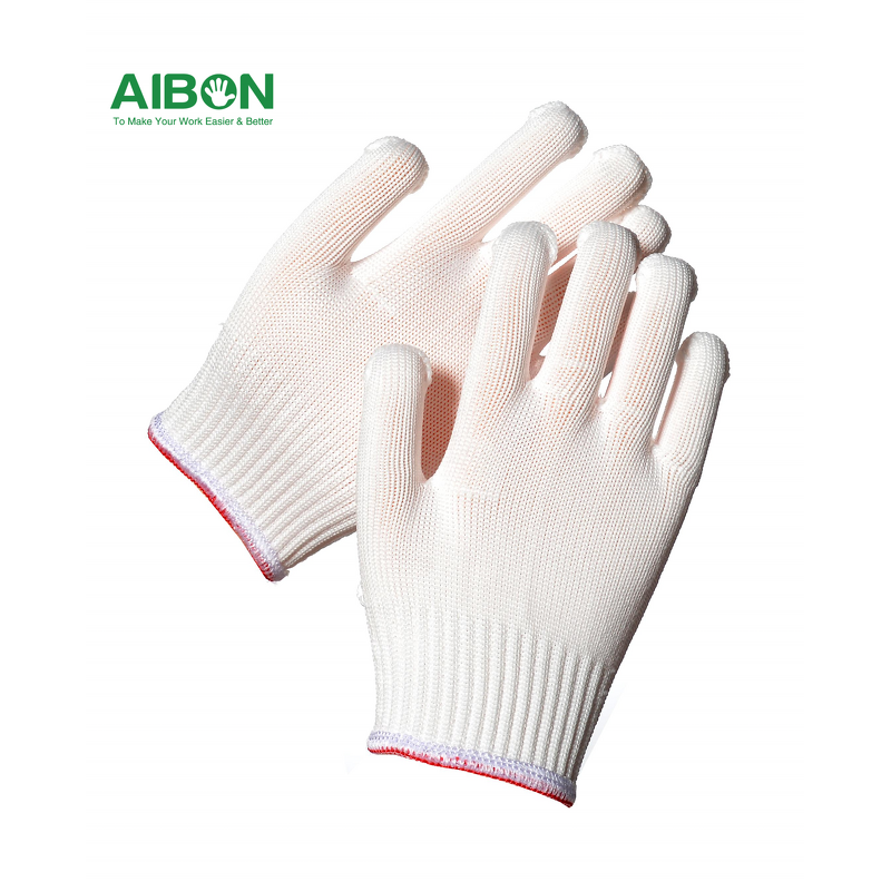 Work Gloves Manufacturer - Knitted Wet Latex Coated Cleanroom String Gloves