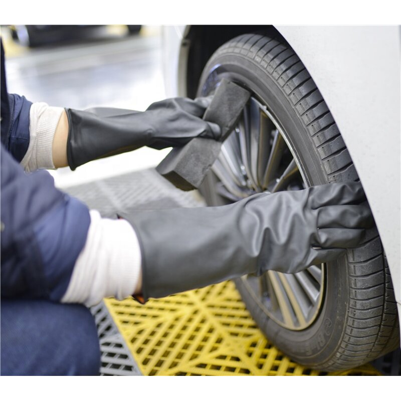 Rubber Gloves Manufacturer - OEM Industrial Latex Hand Gloves Factory