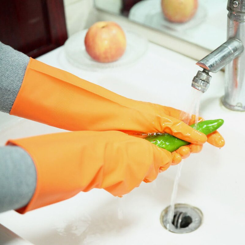 Dish Washing Gloves Manufacturer - Reusable Silicone Scrubber Gloves