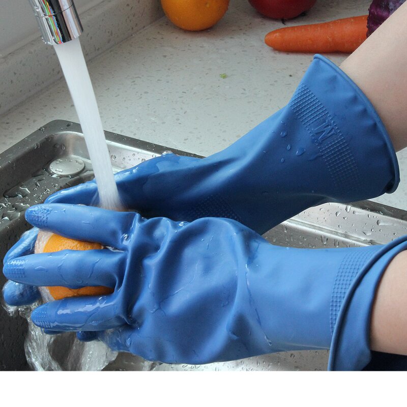 Latex Gloves Manufacturer - Cleaning Long Hand Garden Construction Women