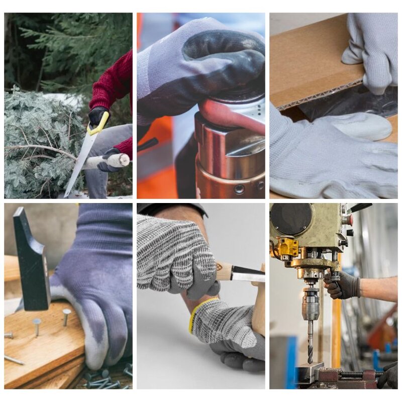 Protective Gloves Manufacturer - Cheap Esd Waterproof Pu Safety Work Gloves