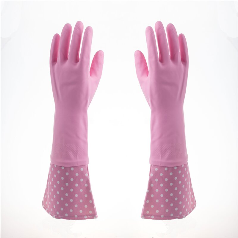 Household Cleaning Glove Manufacturer - Bathroom Kitchen Waterproof Thick Latex