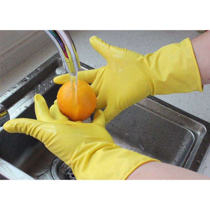 Rubber Gloves Manufacturer - Waterproof Household Garden Flower Cleaning
