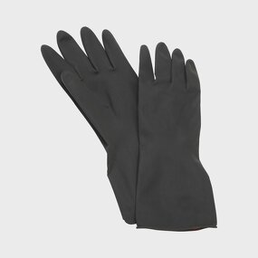 Nitrile Gloves Manufacturer - Robust Durable Black Enhanced Grip Work Gloves