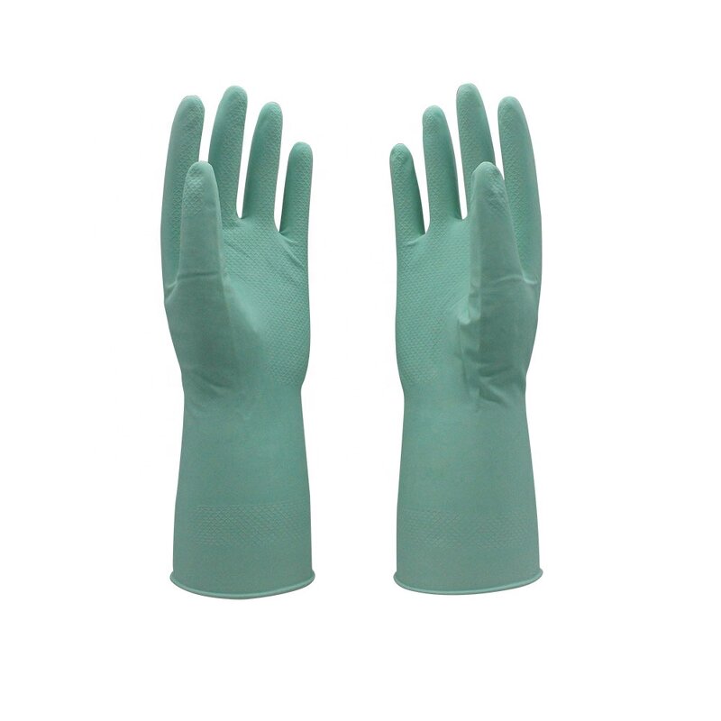 Kitchen Cleaning Gloves Manufacturer - Waterproof Long Dishwashing Rubber Gloves