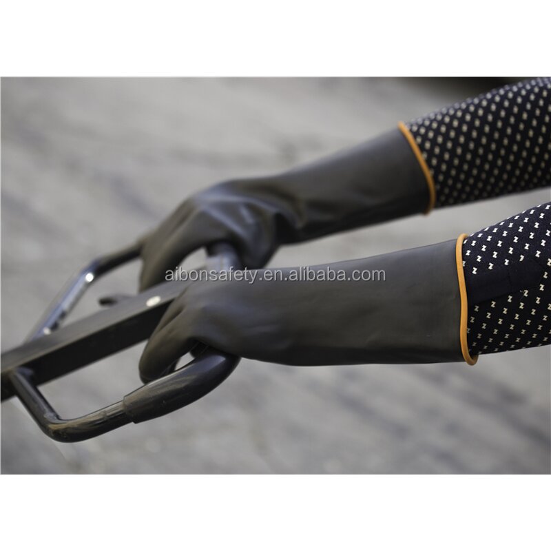 Latex Glove Manufacturer - 100% Industrial Rubber Industry Gloves