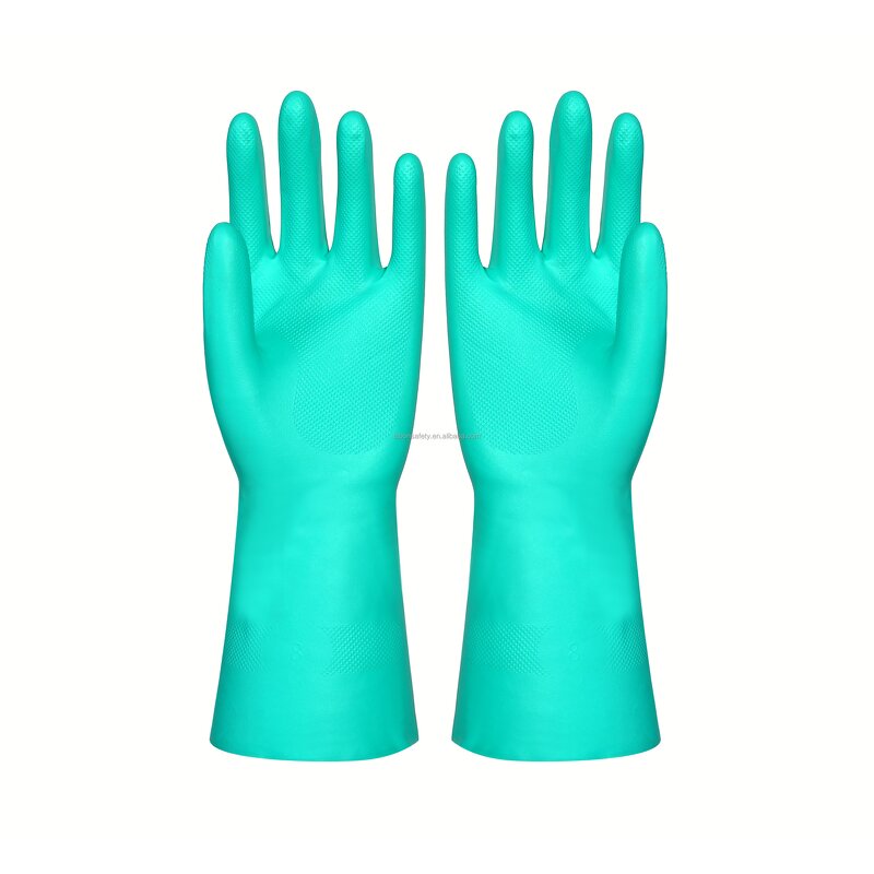 Nitrile Work Gloves Manufacturer - Black Bulk Chemical Resistant Fishing Gloves