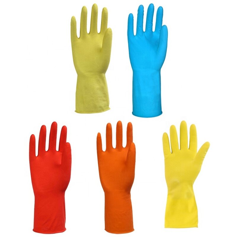 Latex Household Gloves Manufacturer - Custom Waterproof Rubber Kitchen Gloves