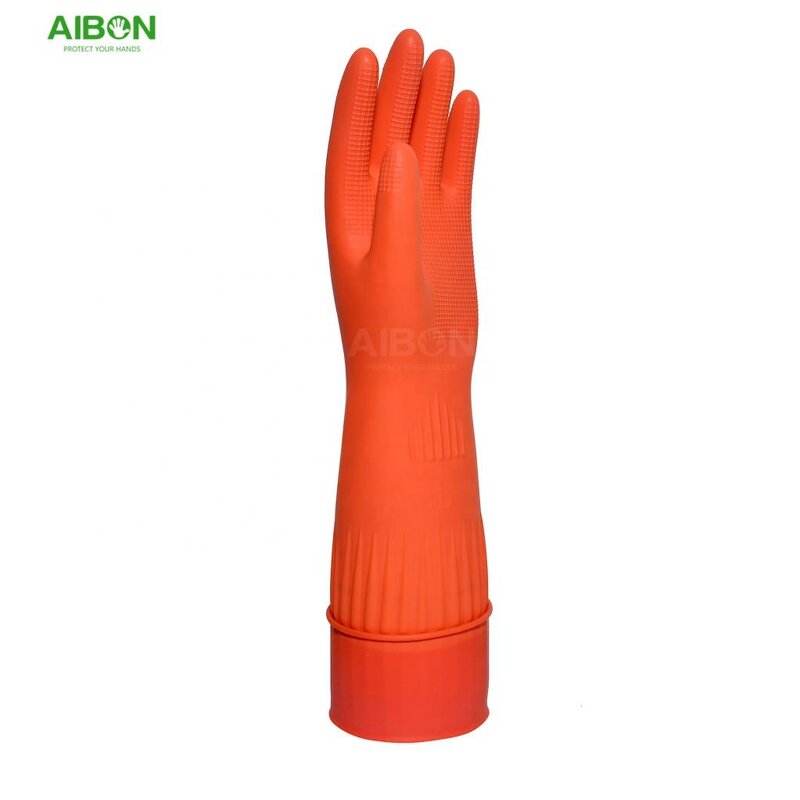 Latex Work Gloves Manufacturer - Reusable Waterproof Flocked Garden Gloves