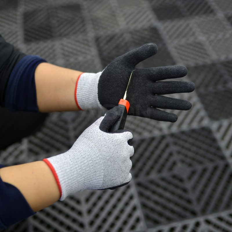 Cut Resistant Gloves Manufacturer - Knit Vibration Resistant Welding Gloves
