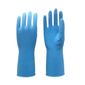 Dish Washing Gloves Manufacturer - Customized Logo Cleaning Latex Gloves