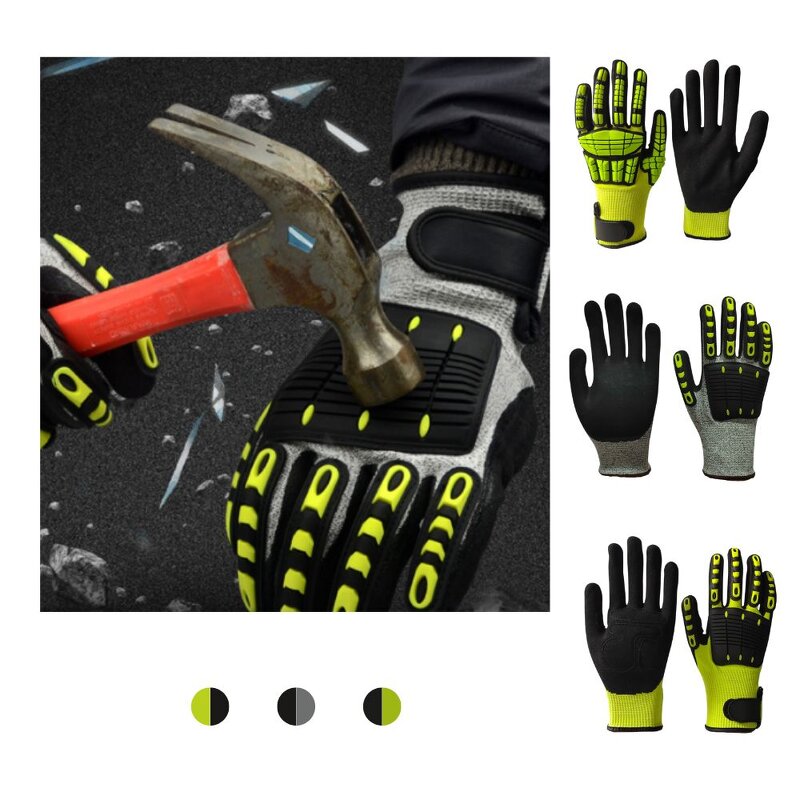Working Gloves Manufacturer - Free Samples Heavy Duty Impact Cut Resistant