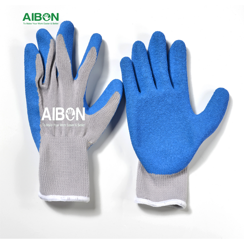 Work Gloves Manufacturer - Recycled Polyester Garden Foam Latex Coated