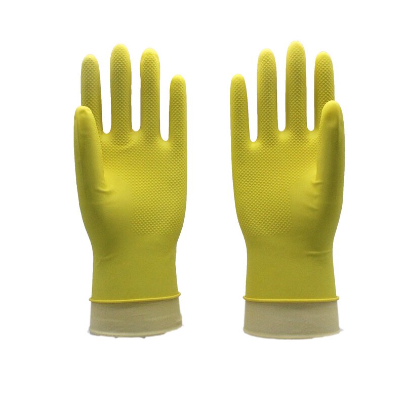 Household Rubber Gloves Manufacturer - 100% Latex Cleaning Garden Protective Gear