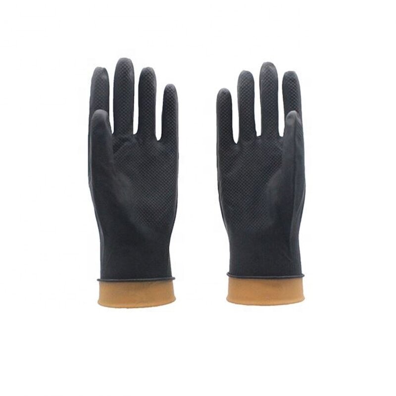 Work Gloves Manufacturer - Black Dishwasher Safe Heavy Duty Microfoam