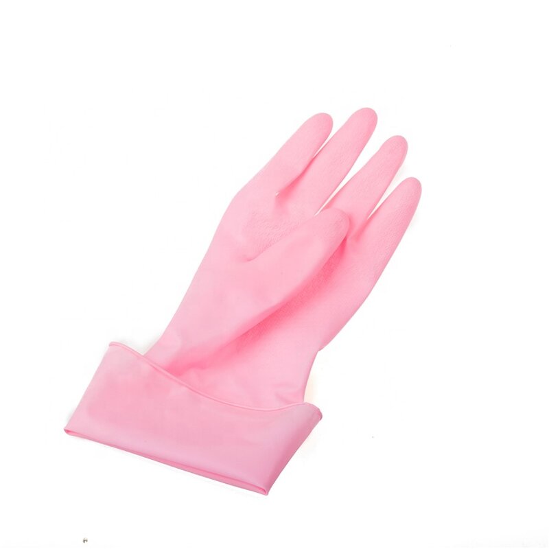 Latex Gloves Manufacturer - Kitchen Household Washing Dip Flock Lined