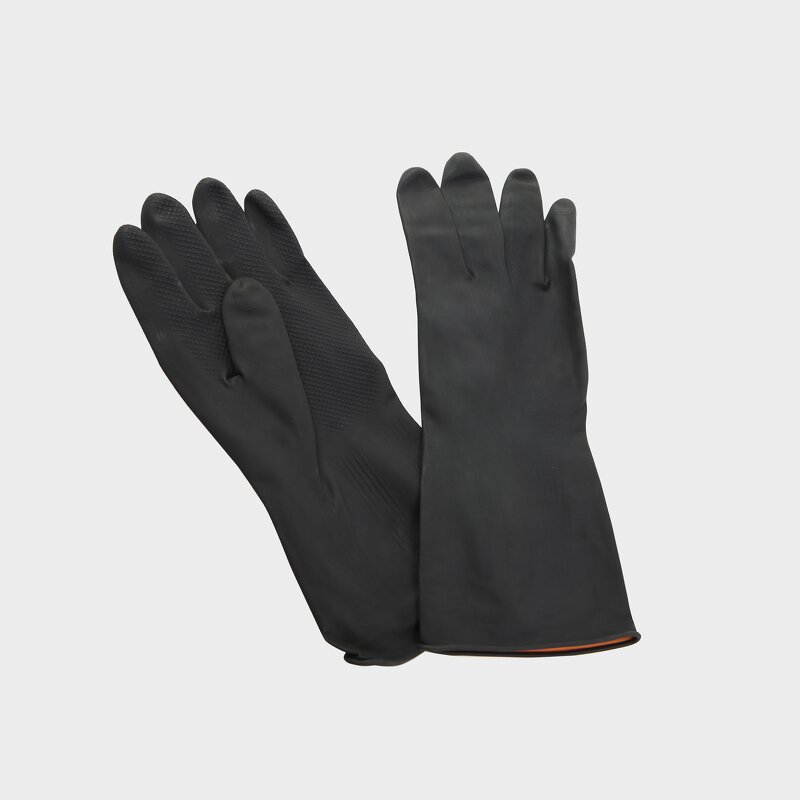 Nitrile Gloves Manufacturer - Robust Durable Black Enhanced Grip Work Gloves